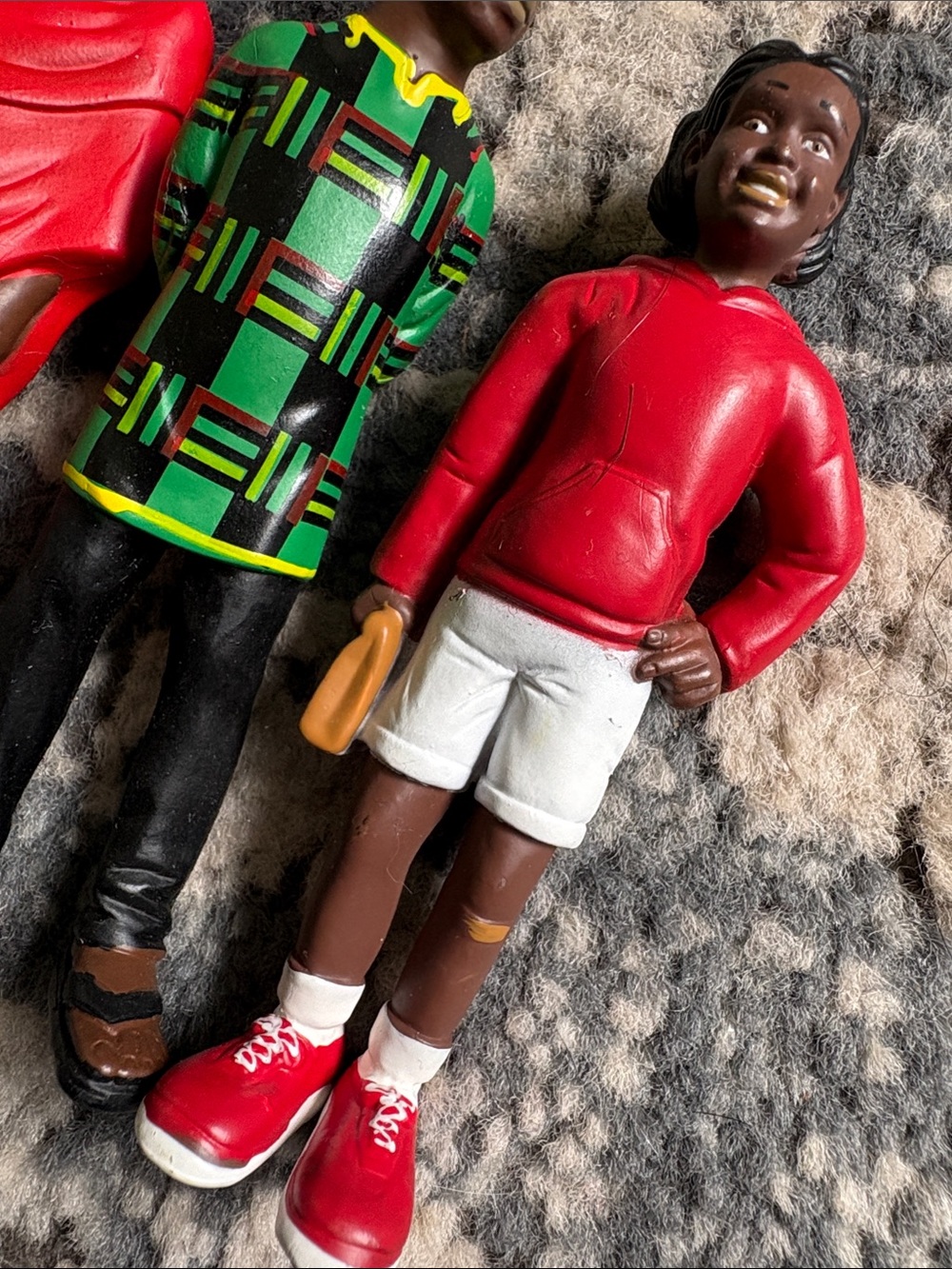 Lakeshore Learning African American family figure dolls for educational play. - Picture 4 of 6